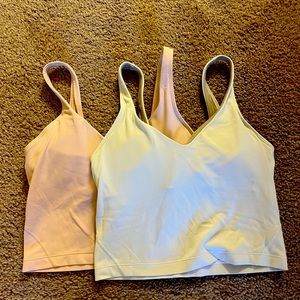 TWO lululemon align tanks